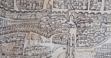 Exeter of 1743 Map