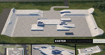 New skate park design