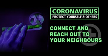 Connect and reach out to your neighbours