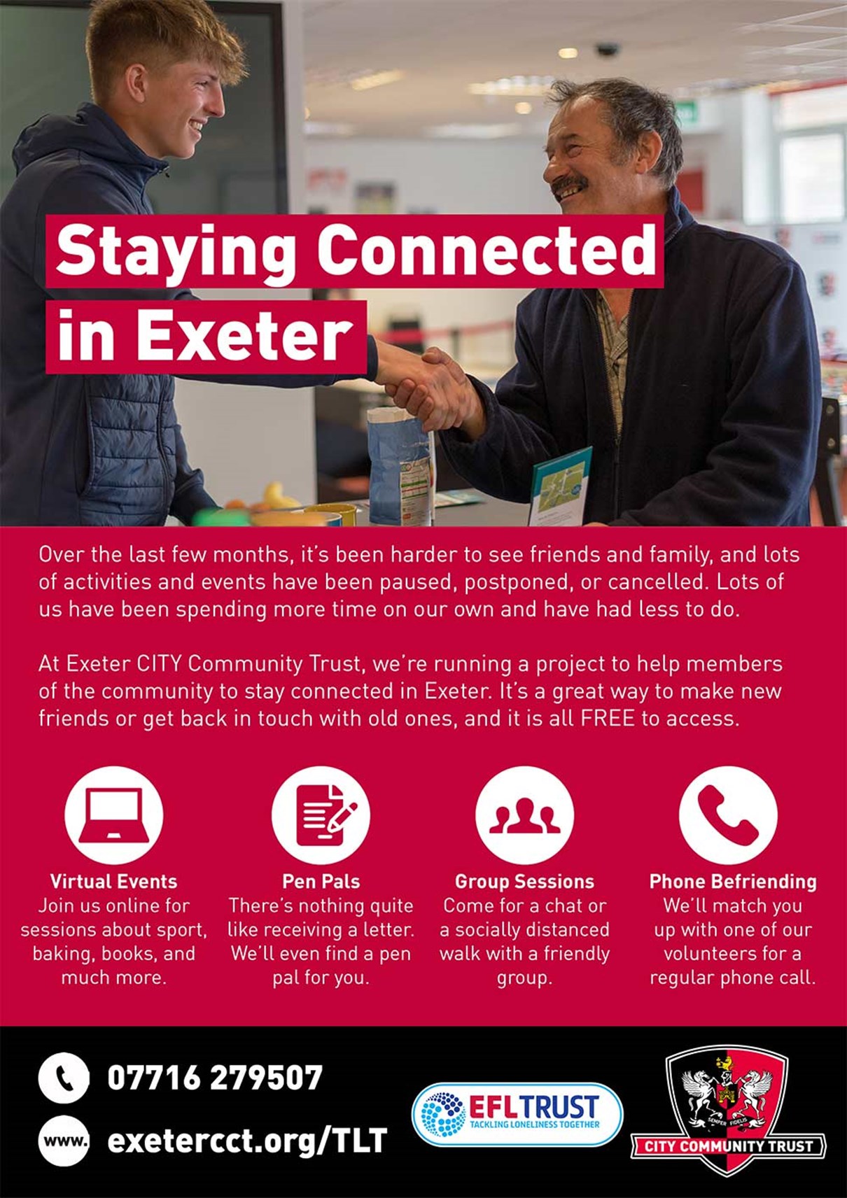 Staying Connected in Exeter