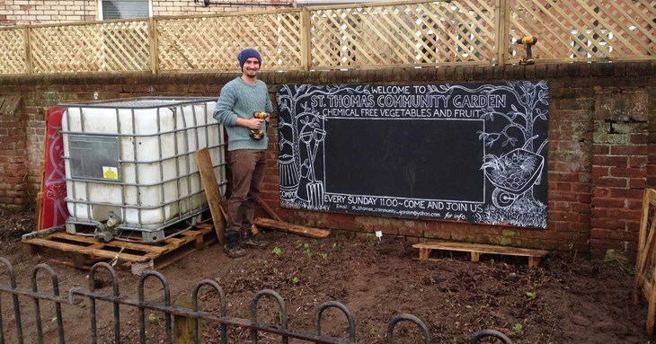 Community Garden project flourishes thanks to City Council funding