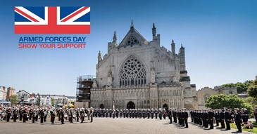 Exeter holds virtual Armed Forces Day