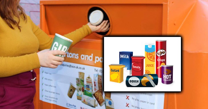New recycling service for Pringles tubes and other similar containers 
