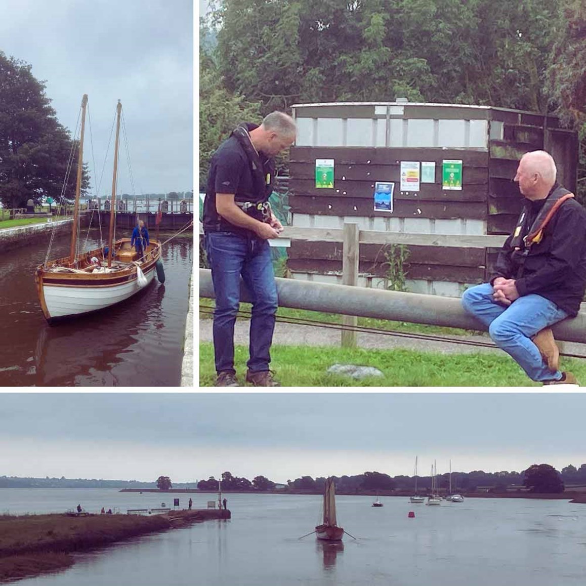 Staff from the City Council’s Waterways team have been taking part in filming for a new TV programme exploring the history of the Exe Estuary and the Exeter Ship Canal