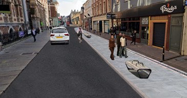 Consultation to make Queen Street and Iron Bridge road layouts permanent