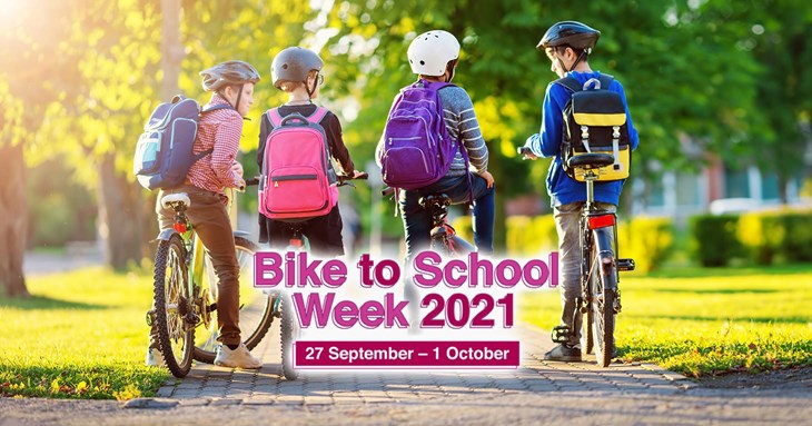 Leave the car behind and bike to school