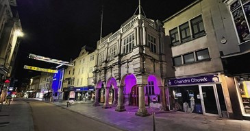 Guildhall lights up purple for Transgender Day of Remembrance