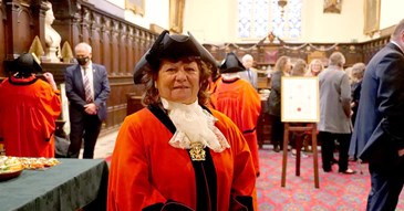 Well-known face of Exeter made Honorary Alderman 