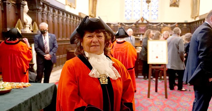 Well-known face of Exeter made Honorary Alderman 