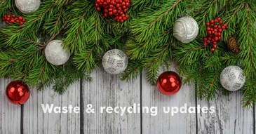 Christmas and New Year bin dates