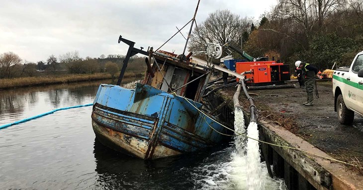 Keeping Exeter’s waterways free of obstructions