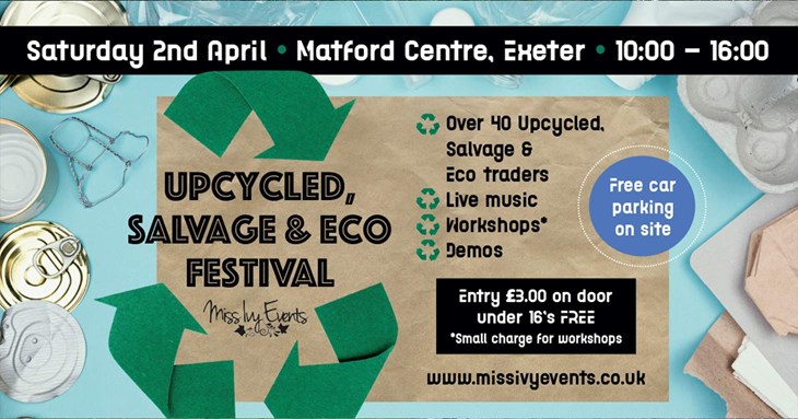 Upcycled, Salvage & Eco Festival coming to Exeter