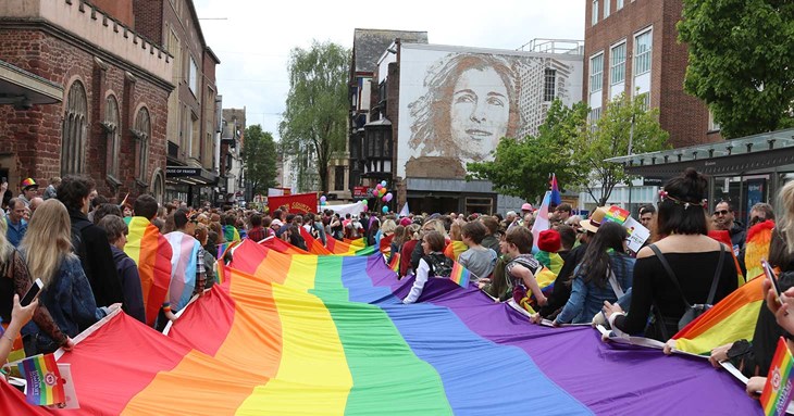 NHS Devon welcomes the return of Exeter Pride this weekend
