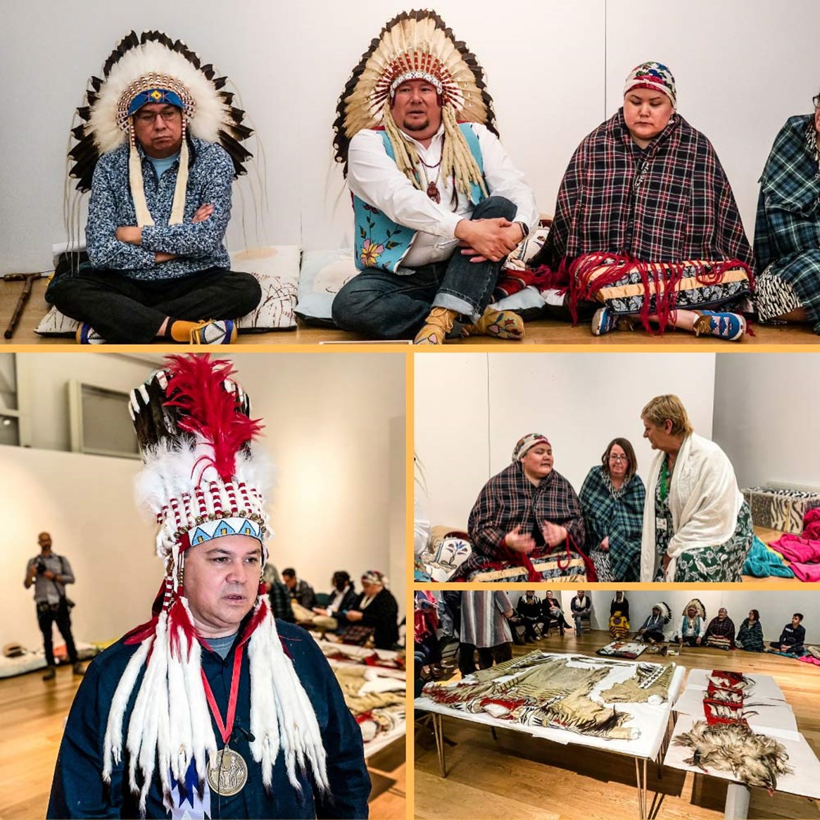 Siksika Nation in Canada Montage
