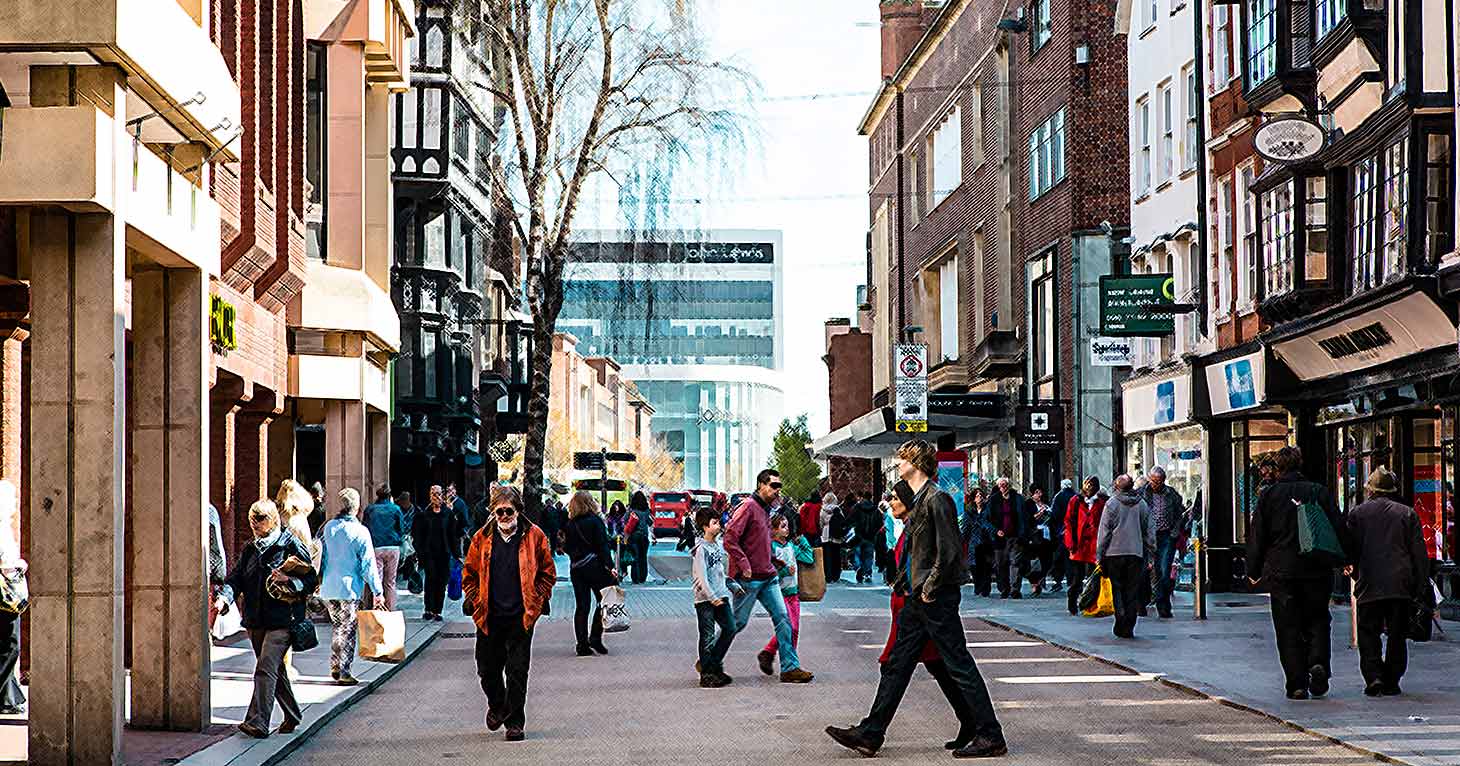 High Street of the Future what could it look like Exeter City