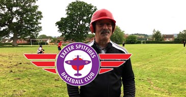 All are welcome to come and try baseball with the Exeter Spitfires