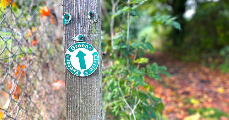 Get out and about on Exeter’s Green Circle walking route