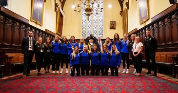 Unprecedented netball success recognised by Lord Mayor of Exeter