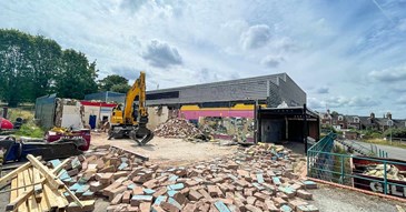 Demolition of redundant sports centre to create new city centre homes 