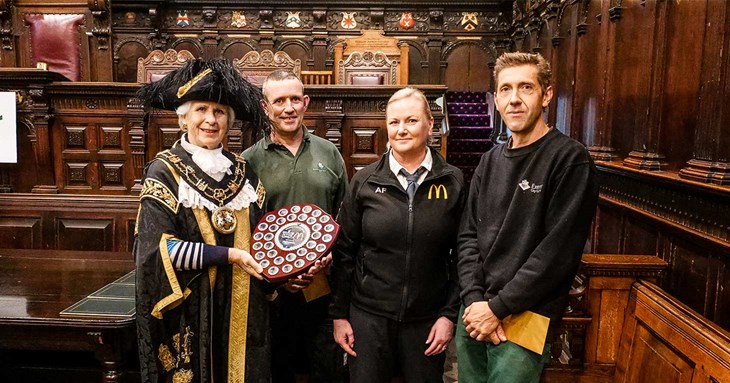 Exeter’s street sweepers honoured at annual awards ceremony 