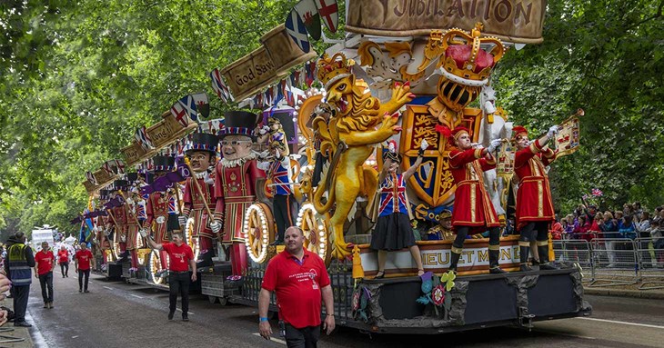 Jubilation Cart coming to Exeter for return of the Carnival