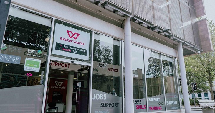 Changes to the service provided by Exeter Works and Youth Hub 