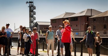 Discover Exeter’s Royal history on free Red Coat Guided Tours