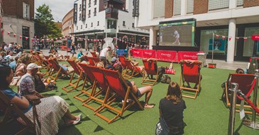 Live screenings of Wimbledon Tennis Championships in Exeter city centre 