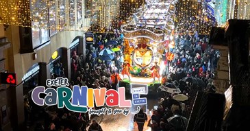 Exeter Carnival returns to the city centre on 25 November