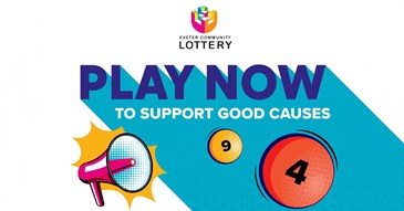Exeter Community Lottery raises £16,500 for good causes in first week