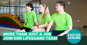 Dive into the holiday season as a lifeguard with Exeter Leisure