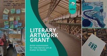 Plans for Exeter’s literary heritage to be visualised in striking artwork