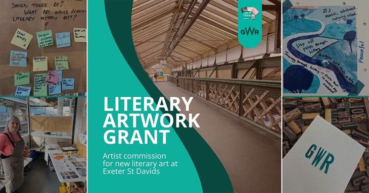 Plans for Exeter’s literary heritage to be visualised in striking artwork