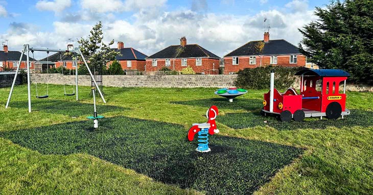 Two more Exeter play areas looking great after full refurbishment  