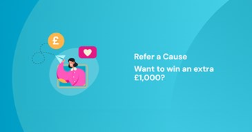 Refer a good cause to the Exeter Community Lottery to enter prize draw