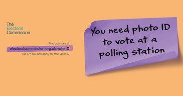 Make sure you have photo ID to vote at a polling station 