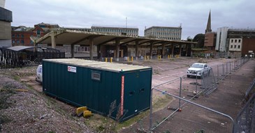 Work underway to demolish former Exeter Bus Station 