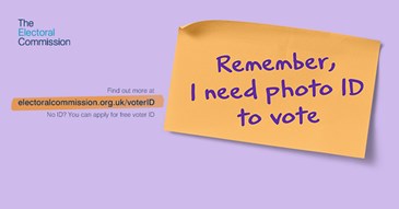 Don’t forget photo ID if voting at polling station in May elections